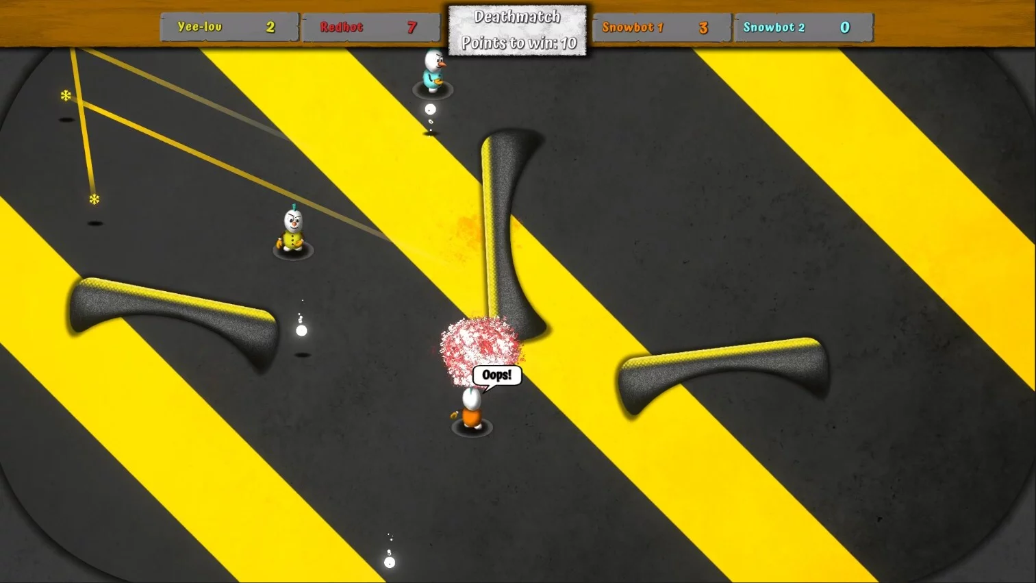 Изображение игры: Snowman Arena