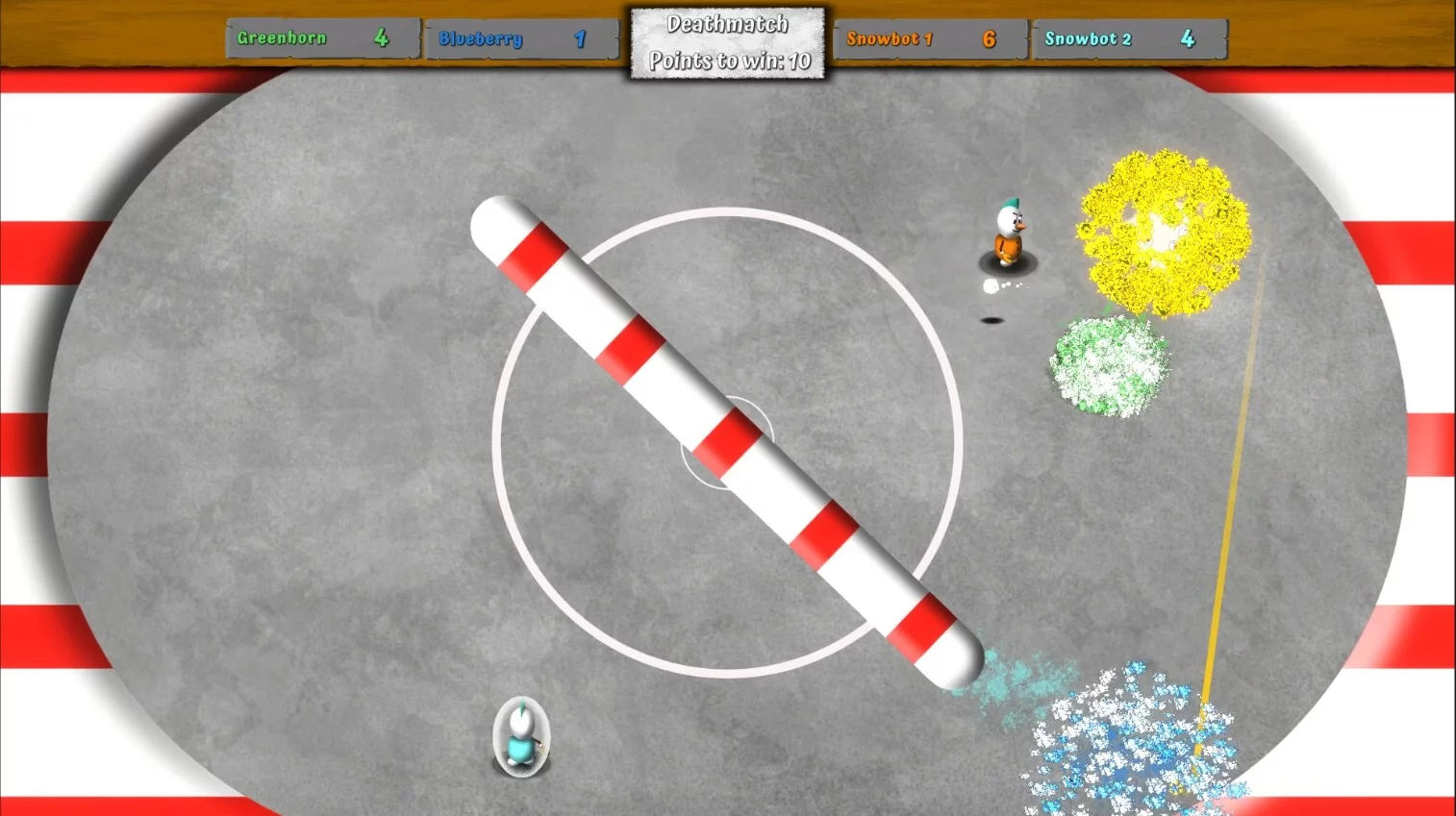 Изображение игры: Snowman Arena
