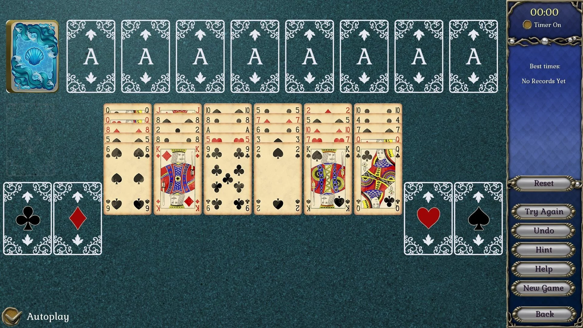 Изображение игры: Jewel Match Atlantis Solitaire 3 - Collector's Edition