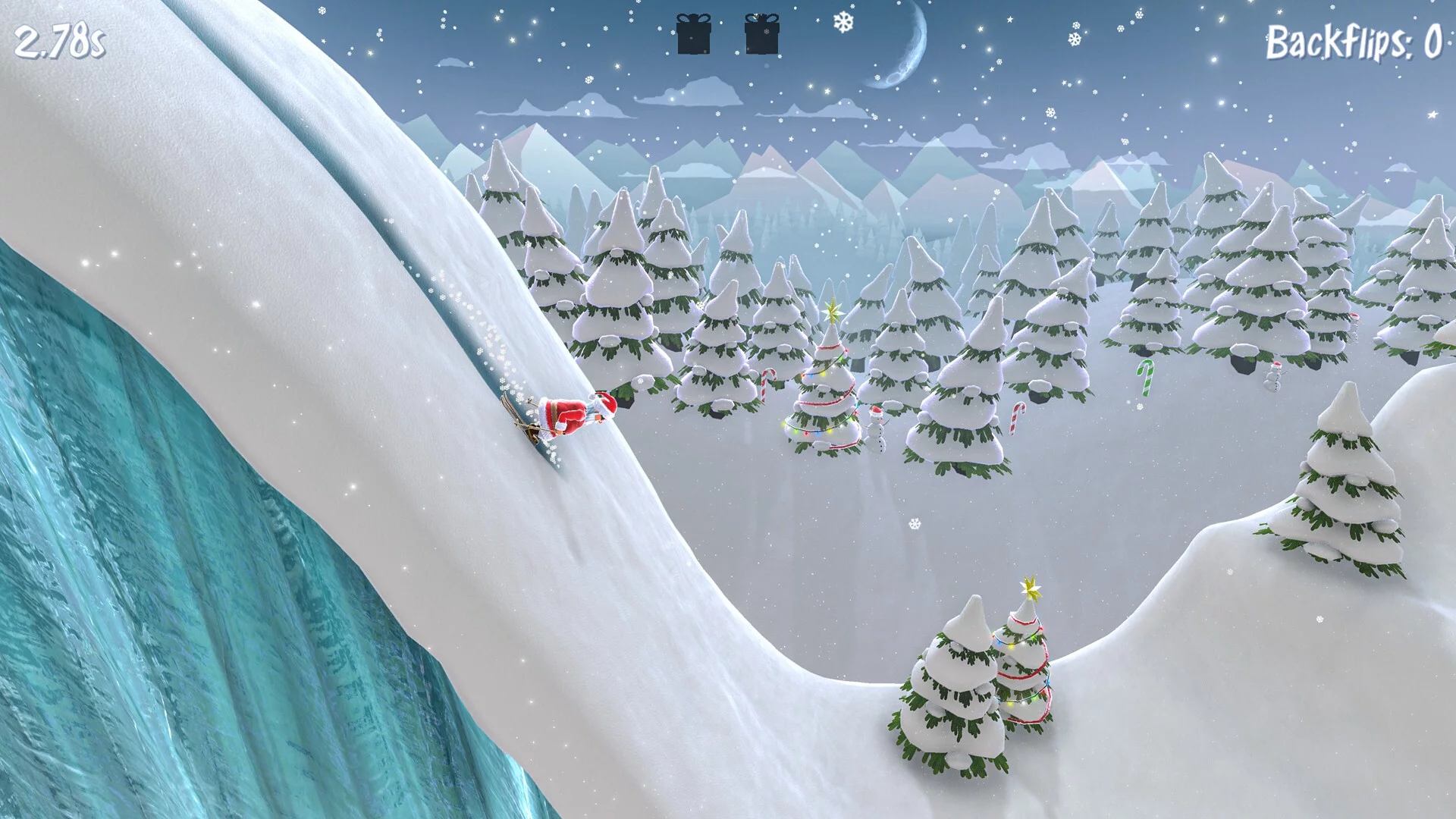 Изображение игры: Santa's Slippery Slope