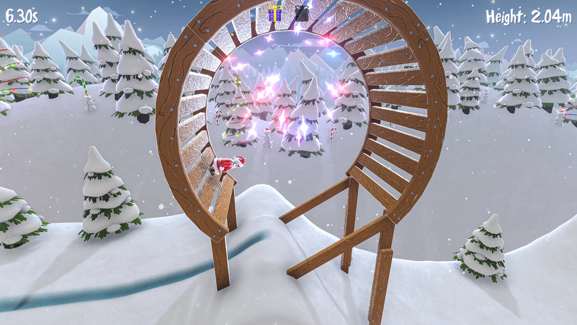 Изображение игры: Santa's Slippery Slope