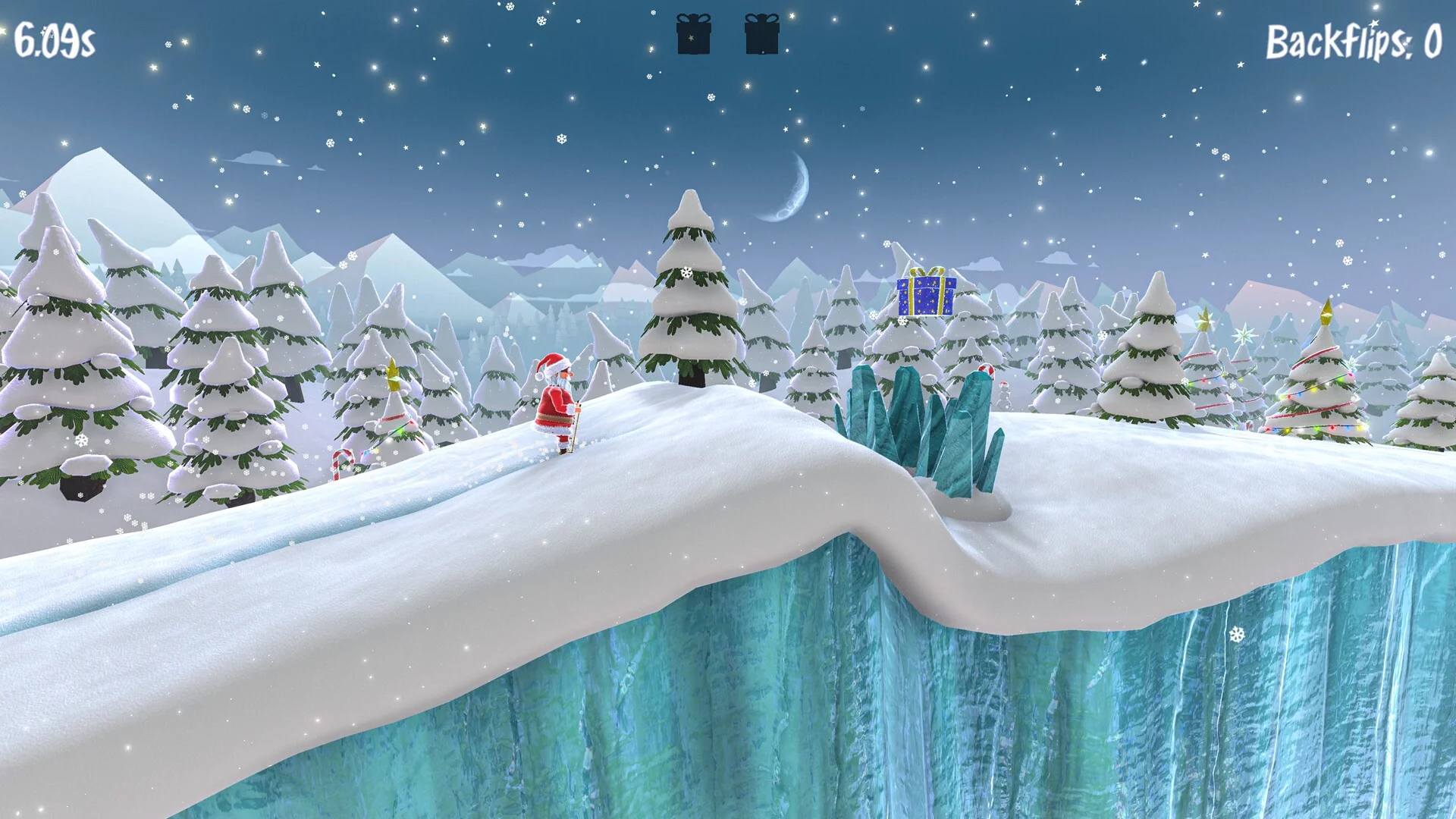 Изображение игры: Santa's Slippery Slope