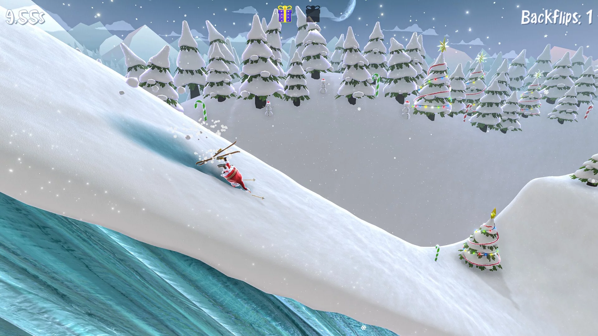 Изображение игры: Santa's Slippery Slope