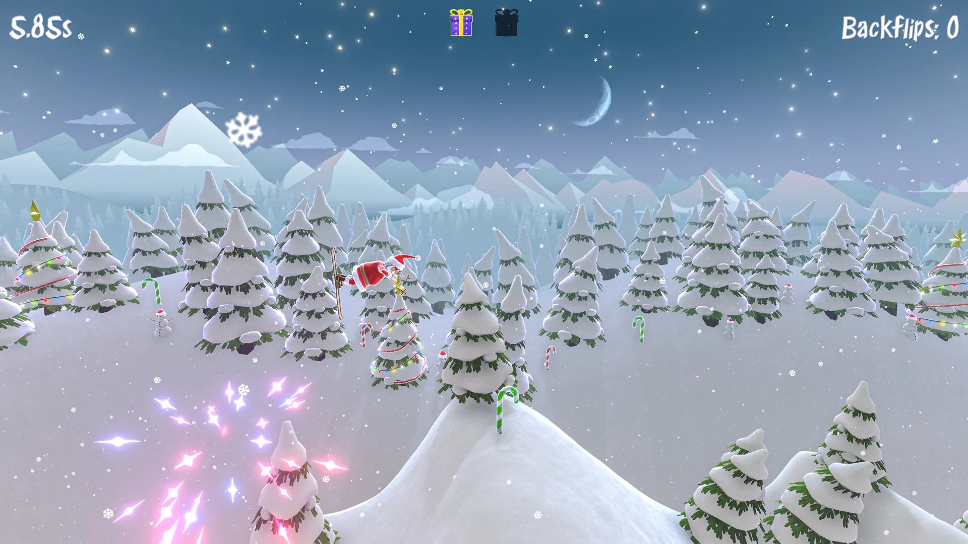 Изображение игры: Santa's Slippery Slope