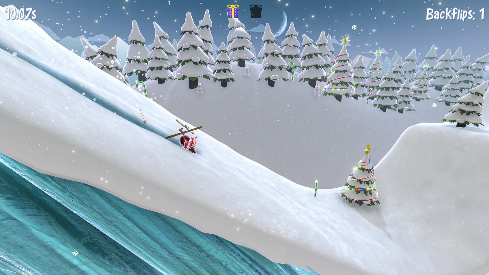 Изображение игры: Santa's Slippery Slope