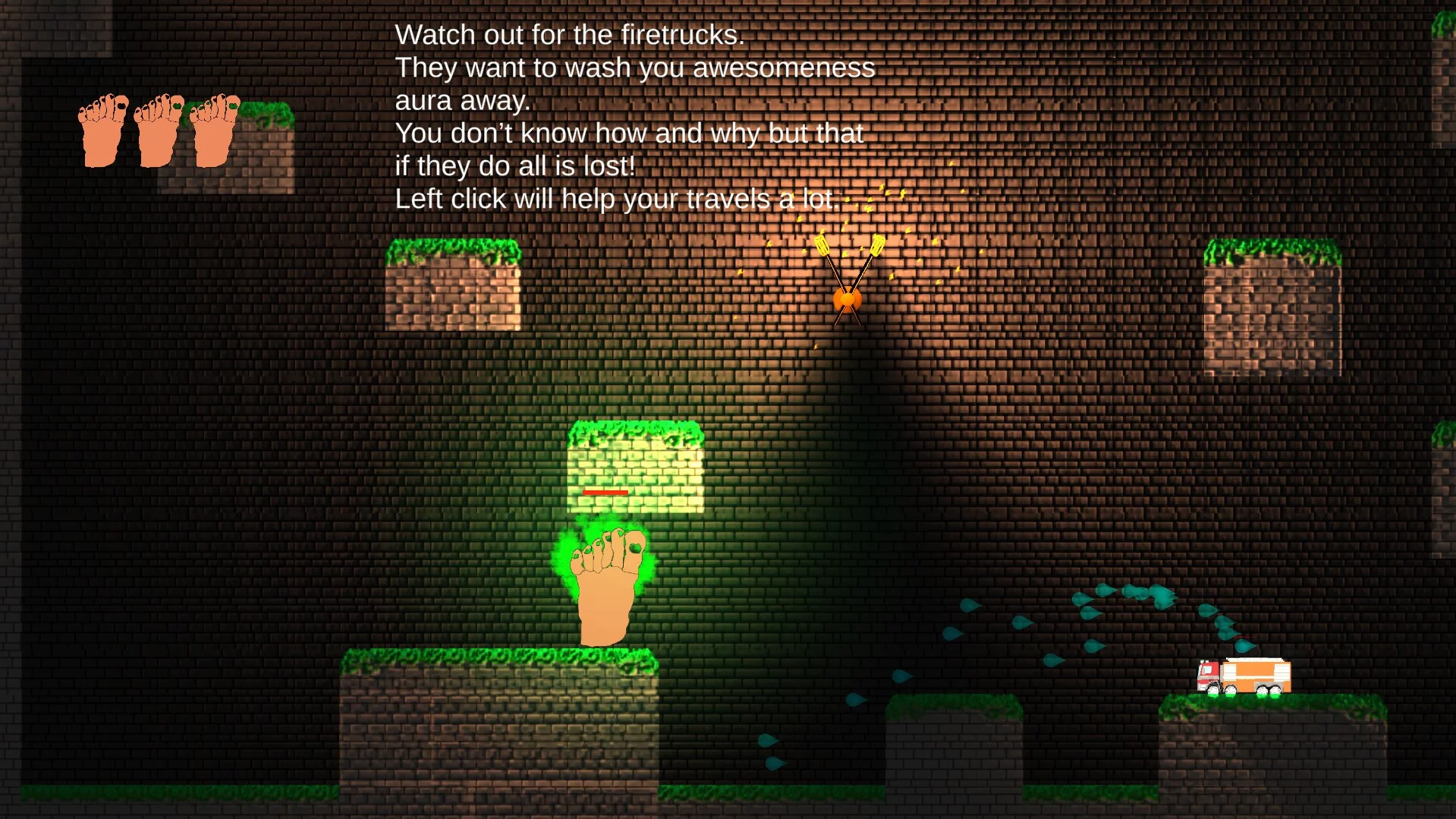 Изображение игры: Stinky feet: The adventure of BigFoot