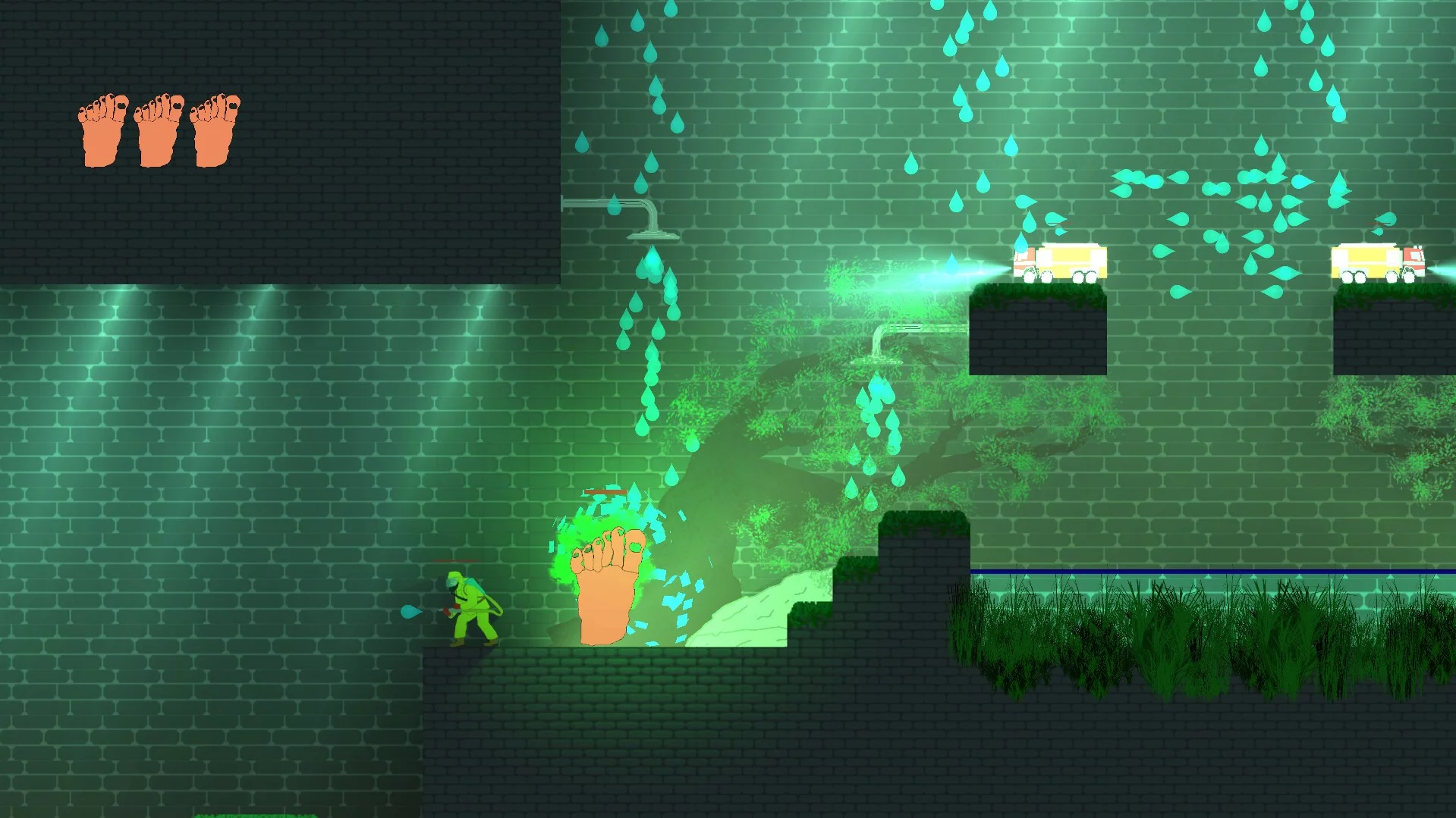Изображение игры: Stinky feet: The adventure of BigFoot