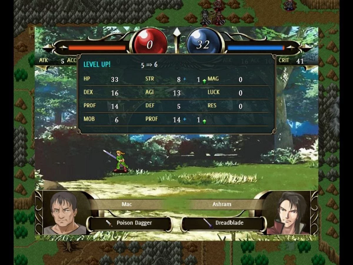 Изображение игры: Vestaria Saga Gaiden: The Sacred Sword of Silvanister