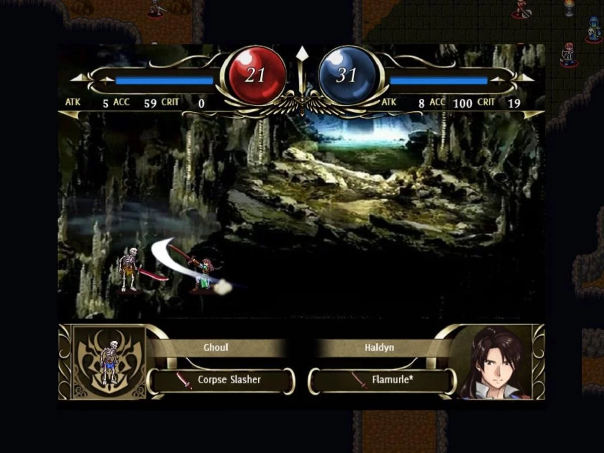 Изображение игры: Vestaria Saga Gaiden: The Sacred Sword of Silvanister