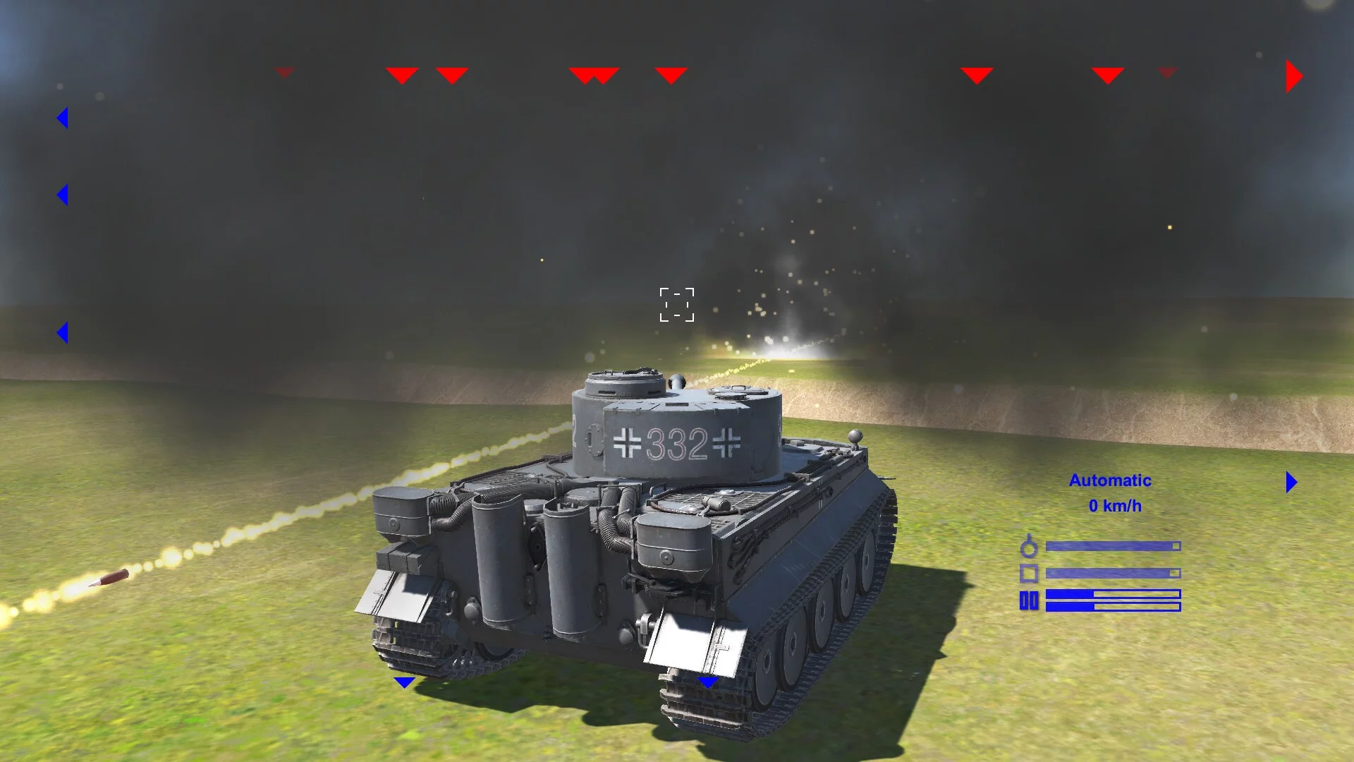 Изображение игры: WWII Tanks: Battlefield