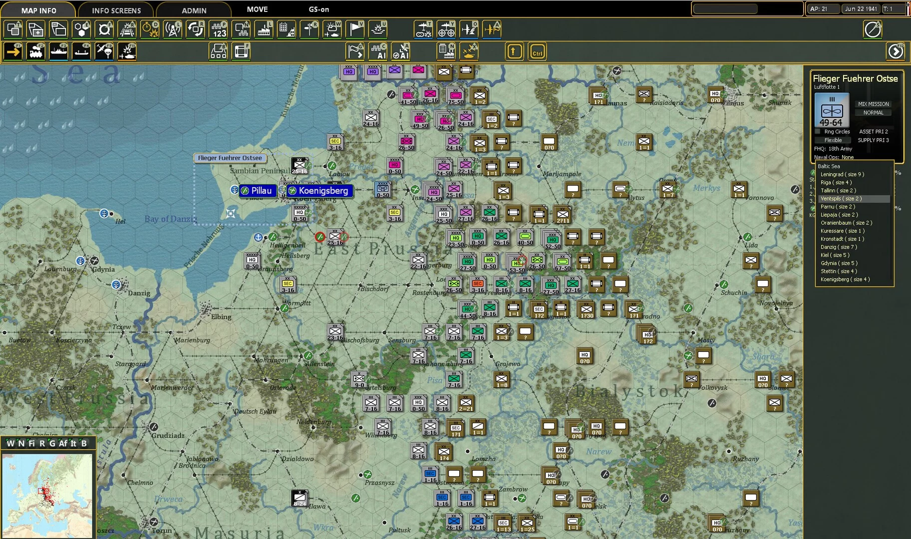 Изображение игры: Gary Grigsby's War in the East 2