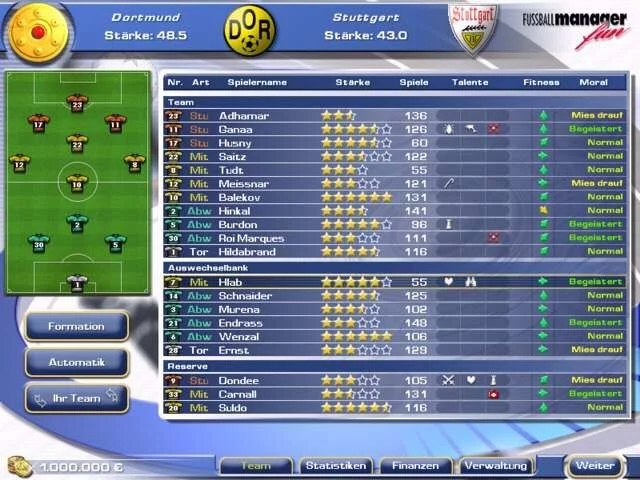 Изображение игры: Team Manager - Football Manager FUN
