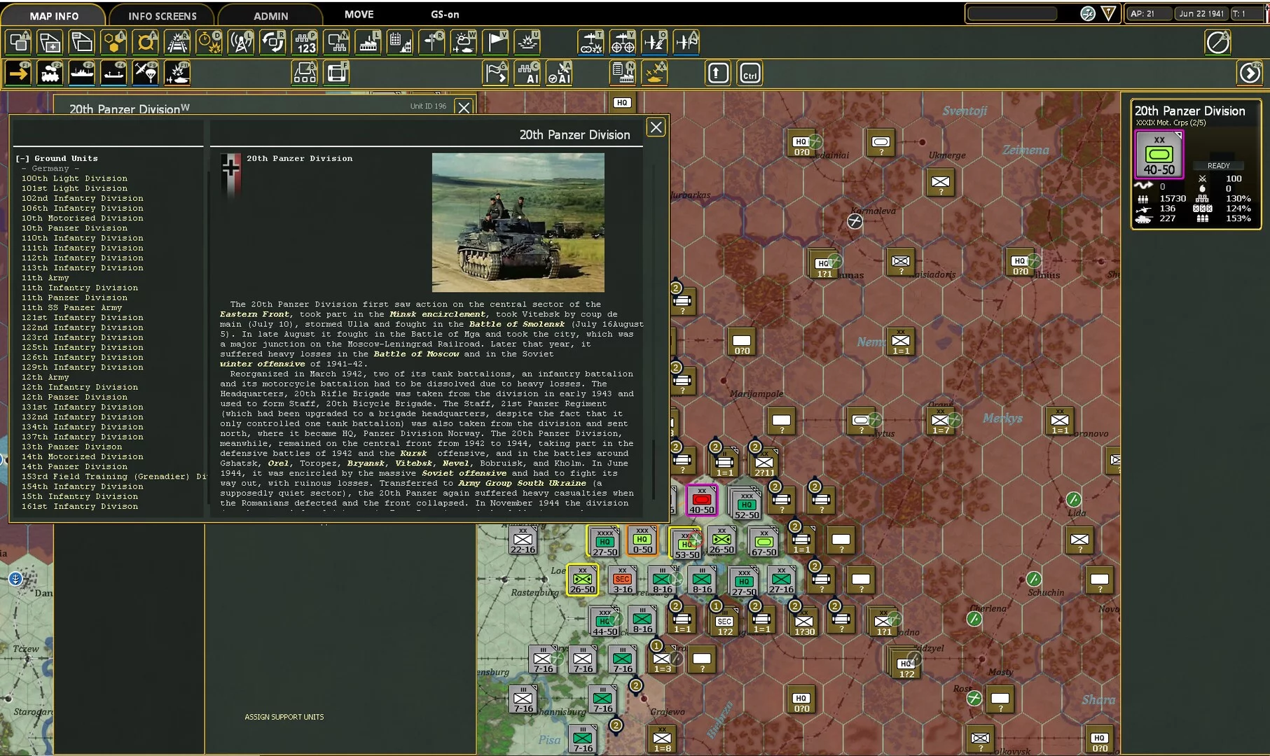 Изображение игры: Gary Grigsby's War in the East 2