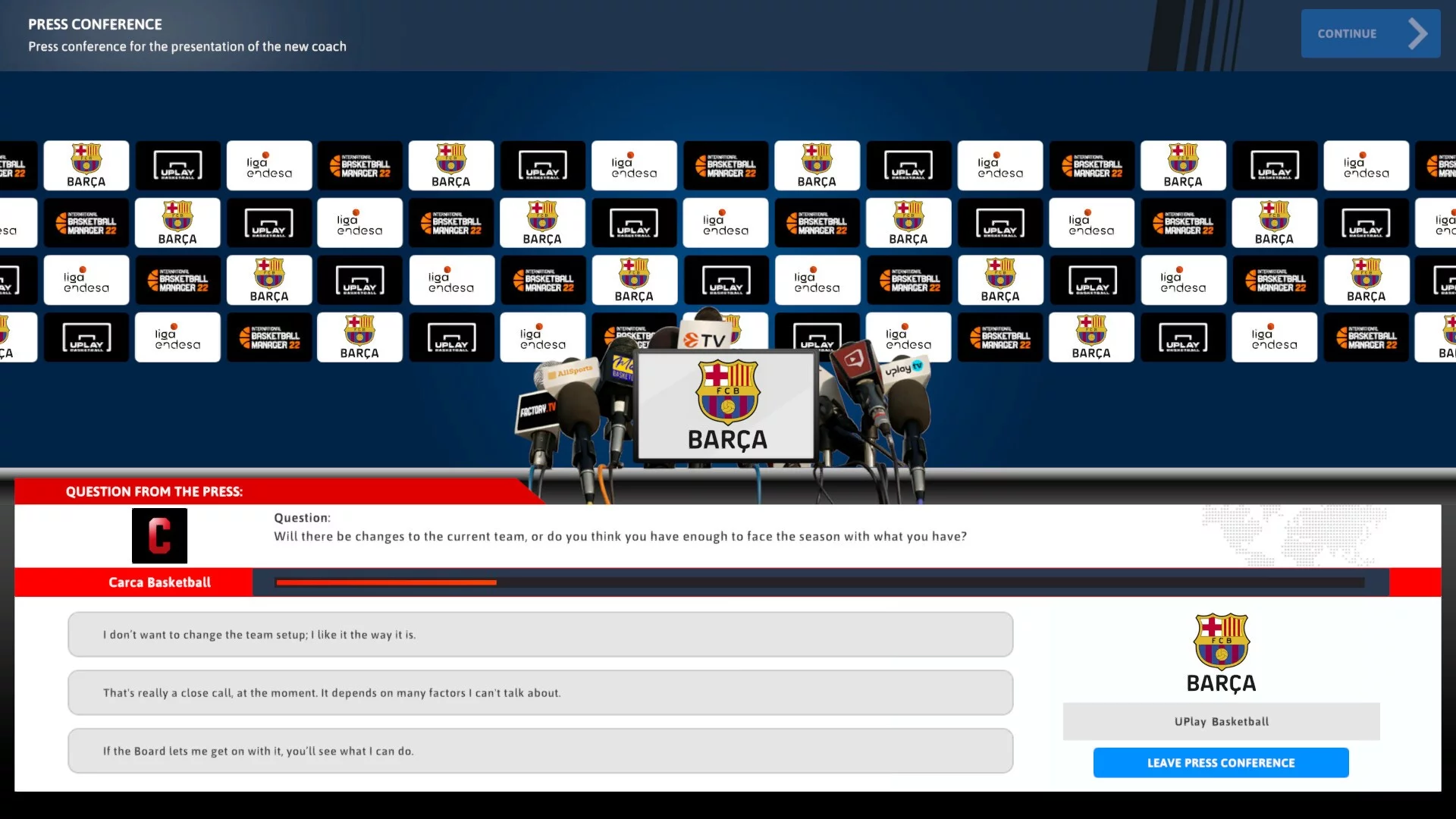 Изображение игры: International Basketball Manager 22