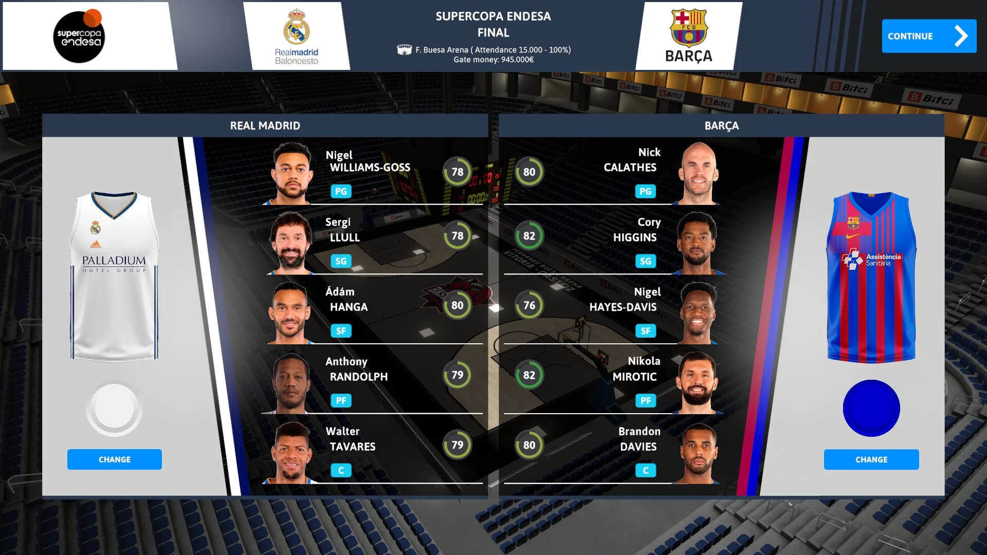 Изображение игры: International Basketball Manager 22
