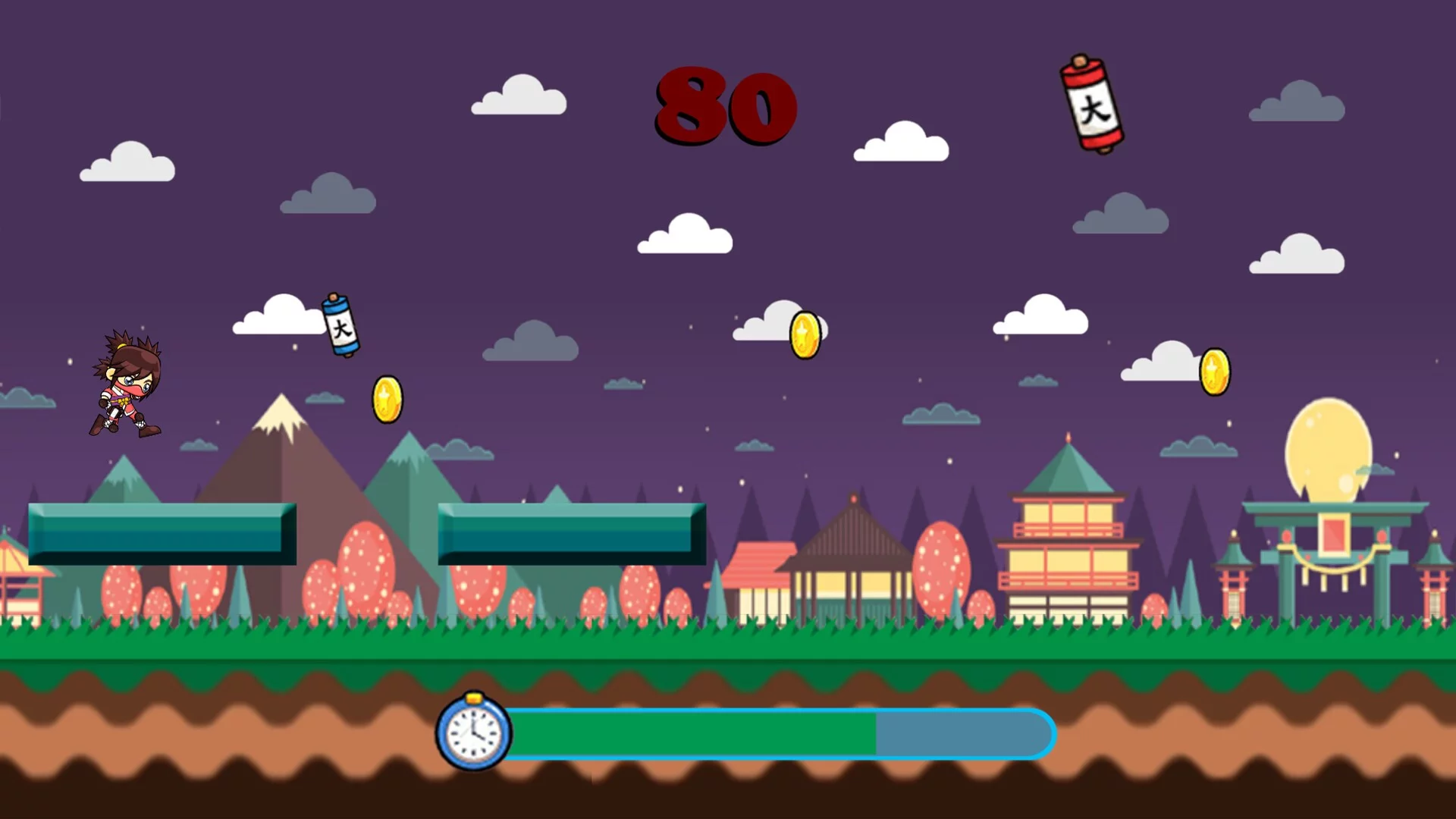 Изображение игры: Run Ninja Run