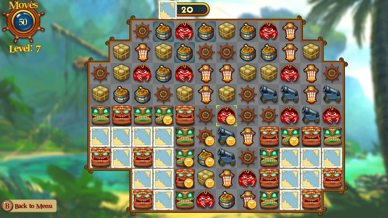 Изображение игры: Match Three Pirates II