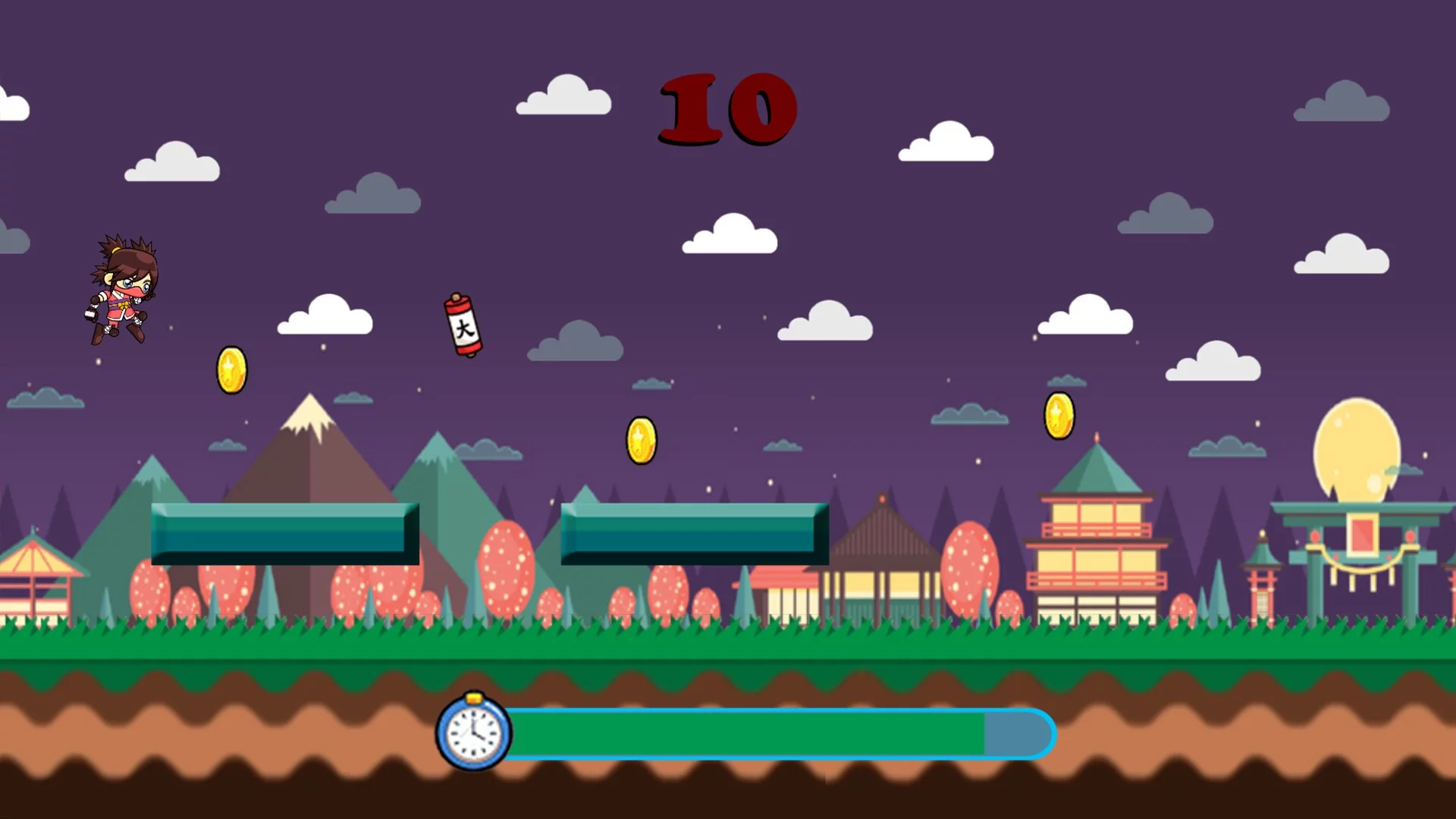 Изображение игры: Run Ninja Run