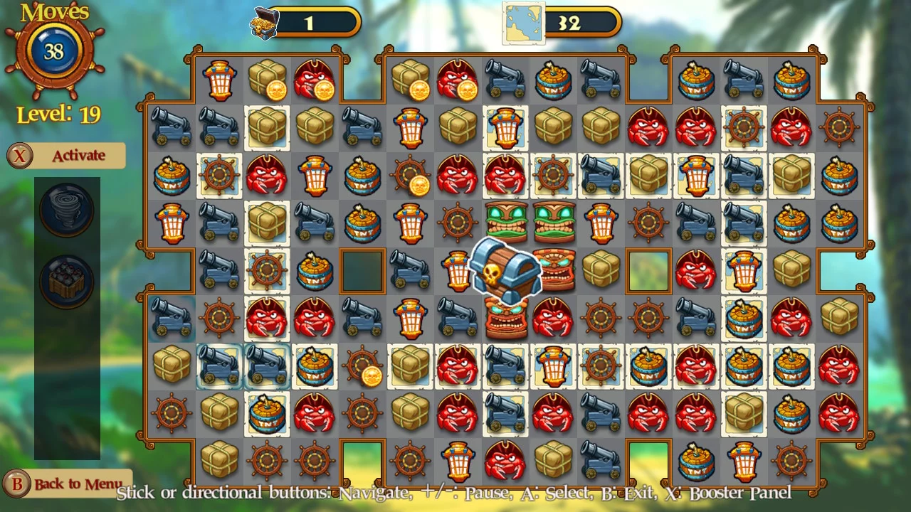 Изображение игры: Match Three Pirates II