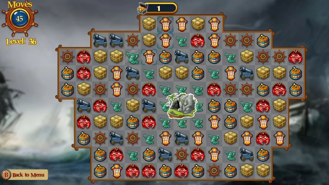 Изображение игры: Match Three Pirates II