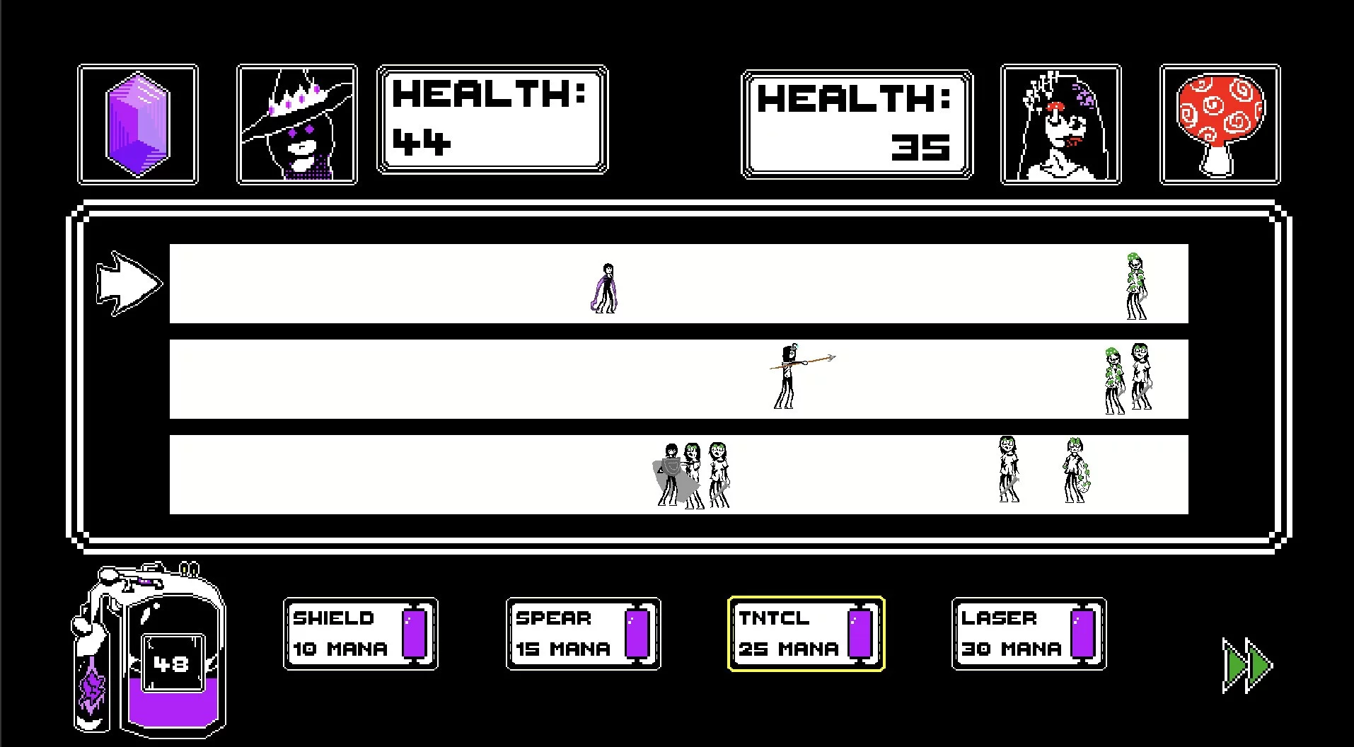 Изображение игры: Eldritch Lands: The Witch Queen's Eternal War