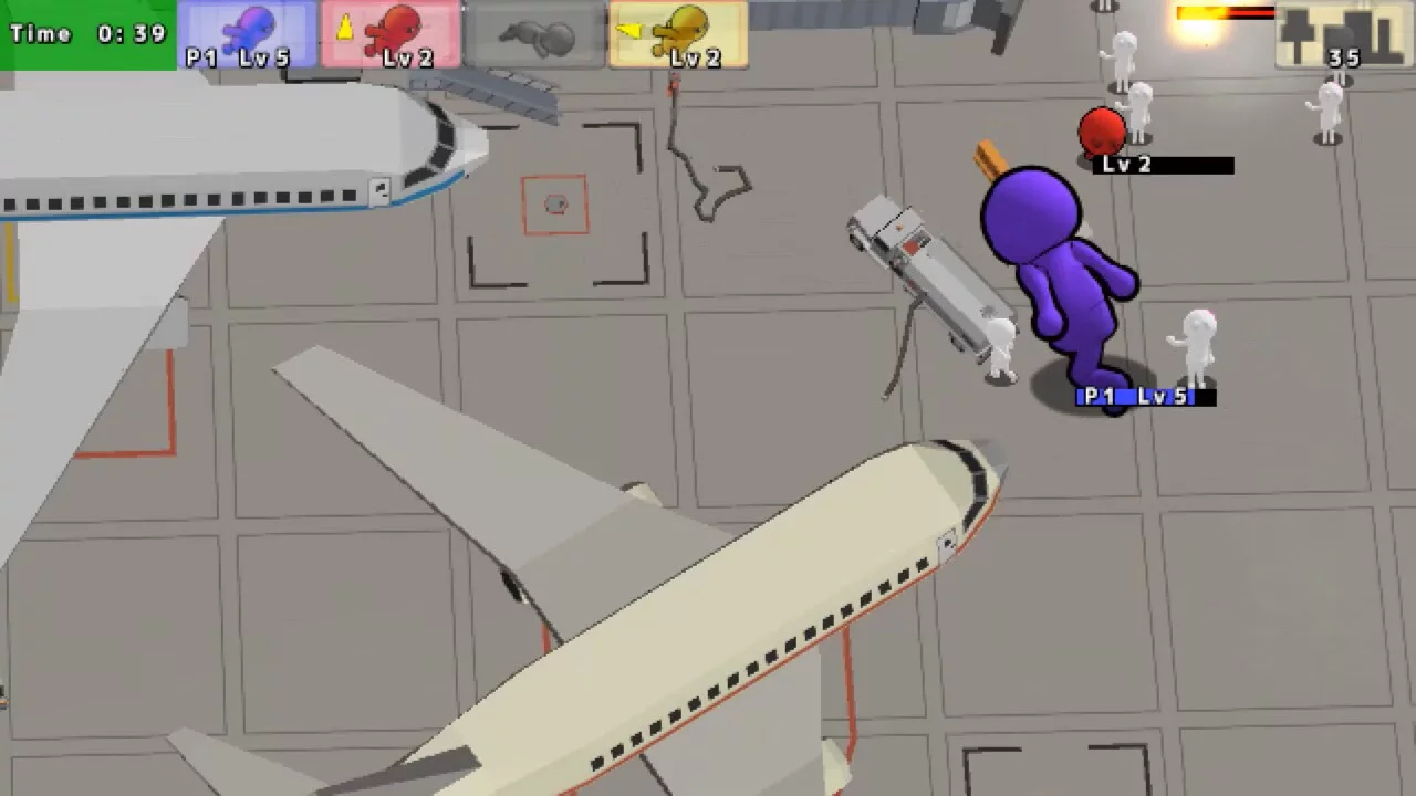 Изображение игры: Pixel Game Maker Series Biggerman.io