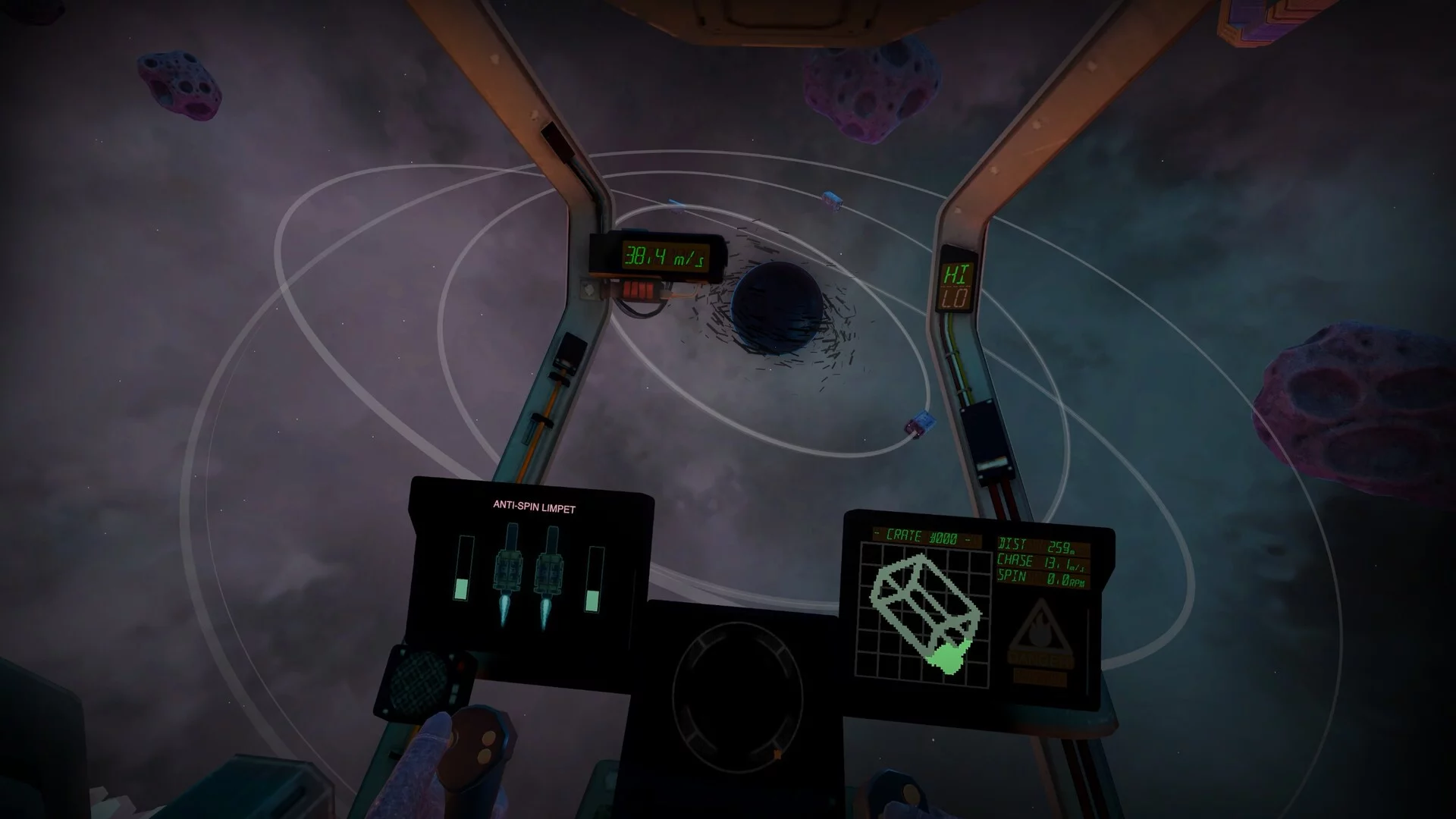 Изображение игры: Space Docker VR