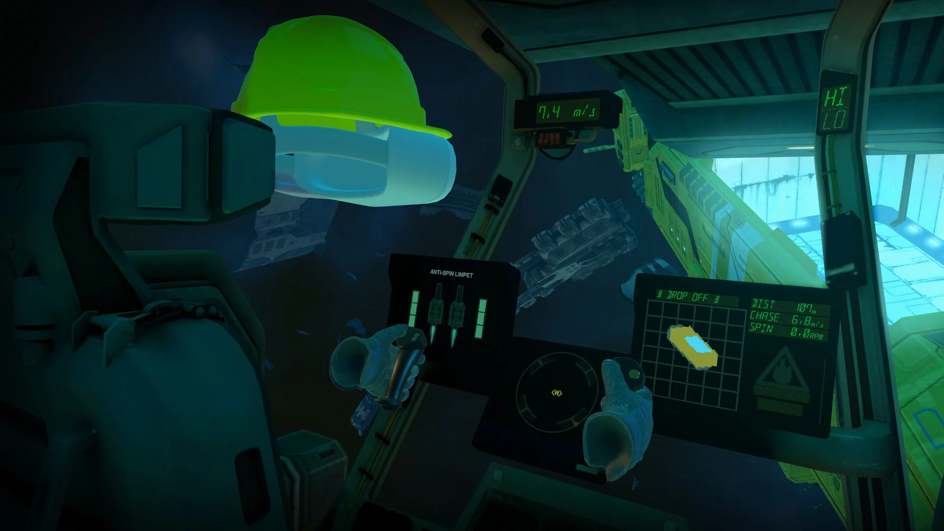 Изображение игры: Space Docker VR