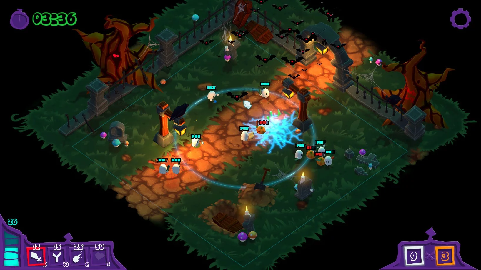 Изображение игры: Impious Pumpkins