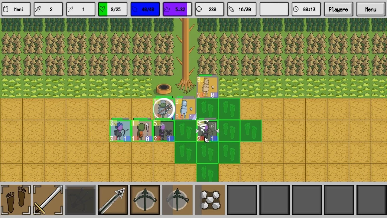 Изображение игры: Grid Tales
