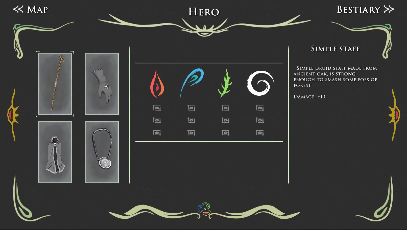 Изображение игры: Druid: Test of faith