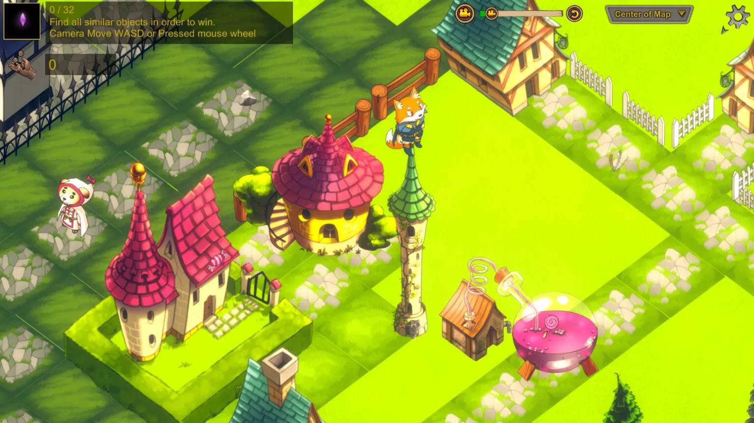 Изображение игры: Hidden Magic Town