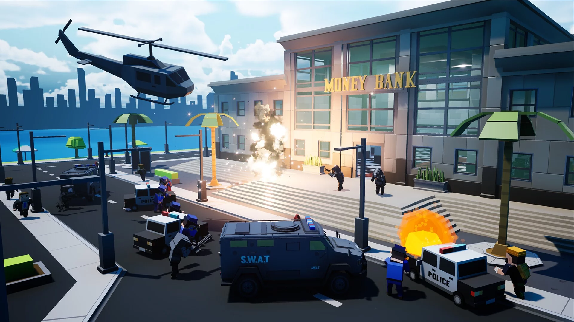 Изображение игры: BLOCK HEIST: Robbery Simulator