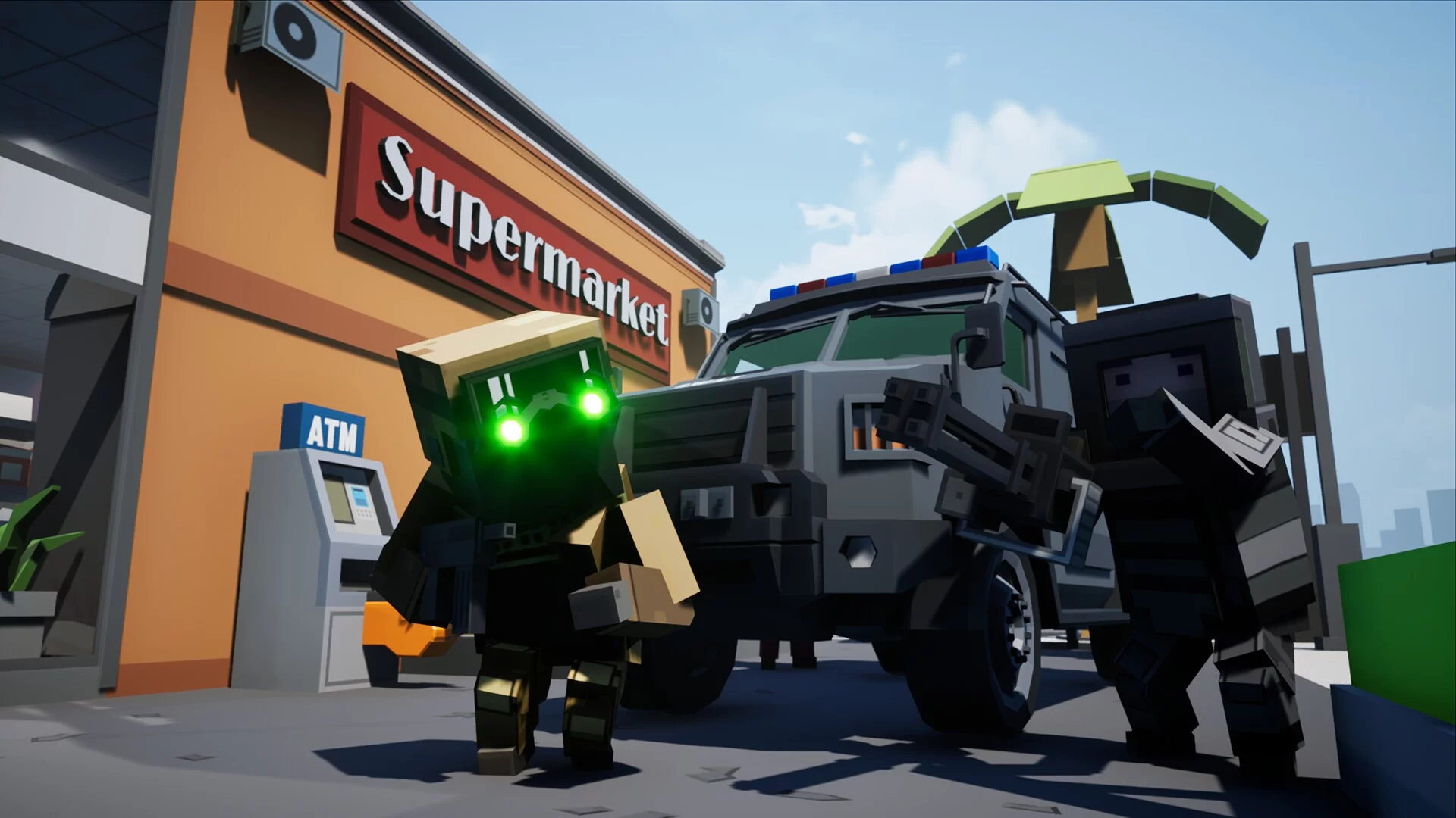 Изображение игры: BLOCK HEIST: Robbery Simulator