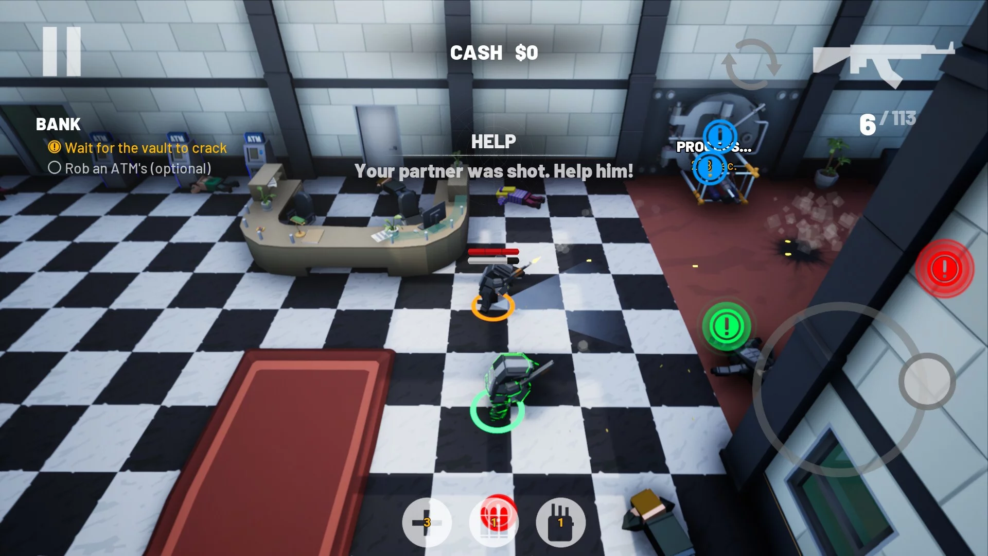 Изображение игры: BLOCK HEIST: Robbery Simulator