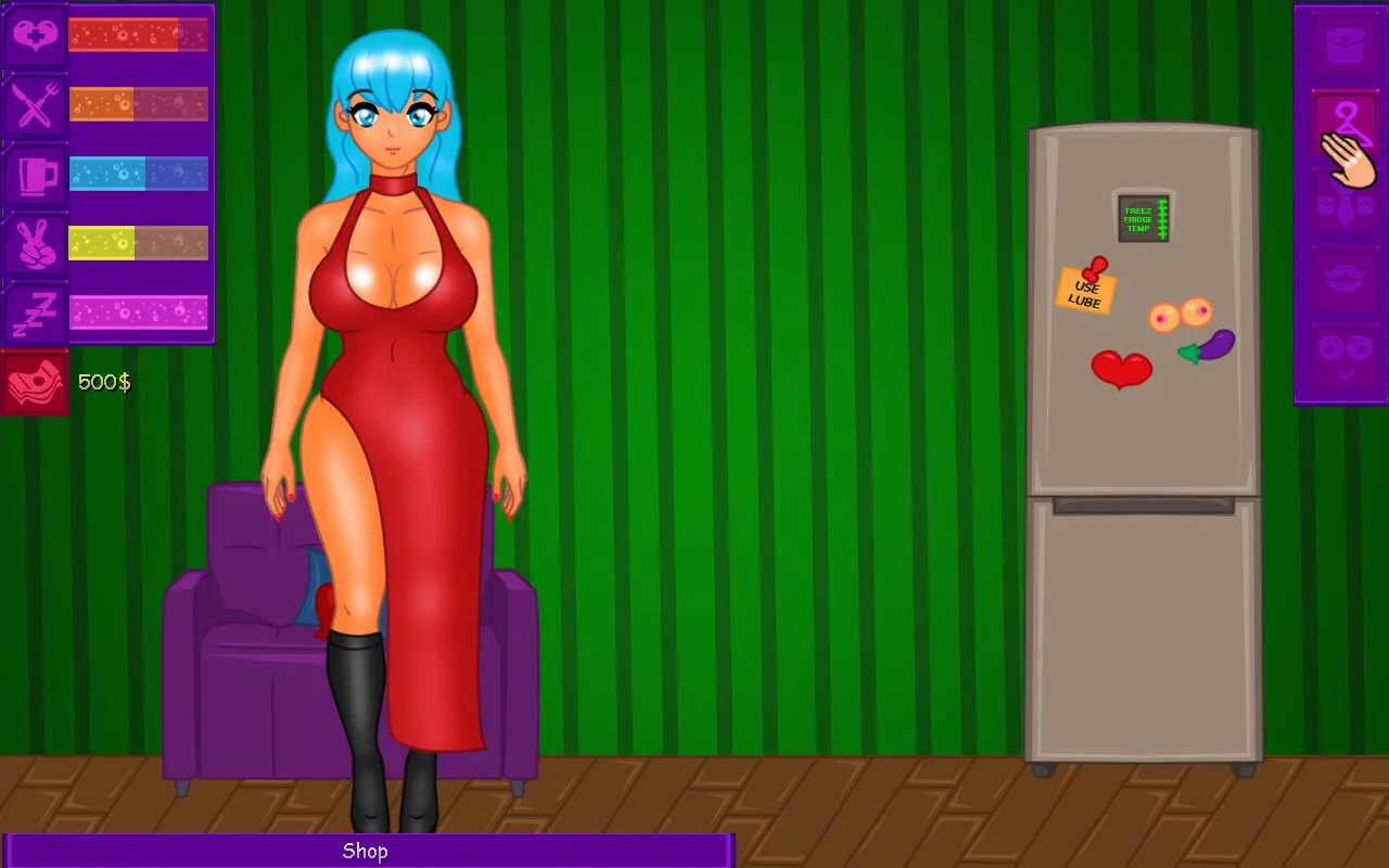 Изображение игры: Sex Girlfriend Simulator