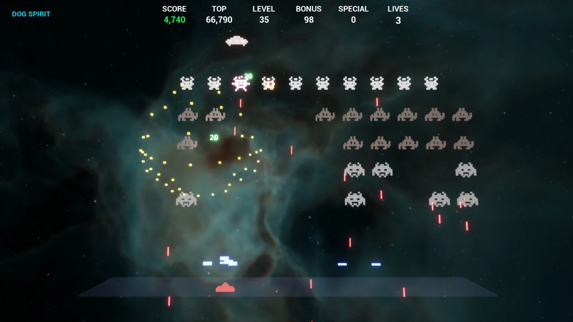 Изображение игры: Nebula Invasion