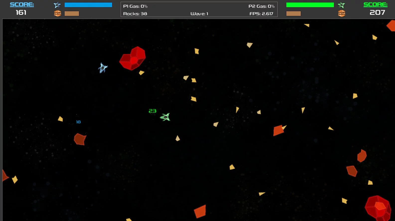 Изображение игры: Rock 'N Roll: G.E.O.S. Wars