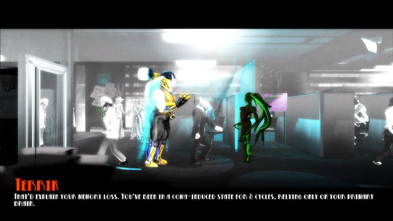 Изображение игры: Sentient Noir