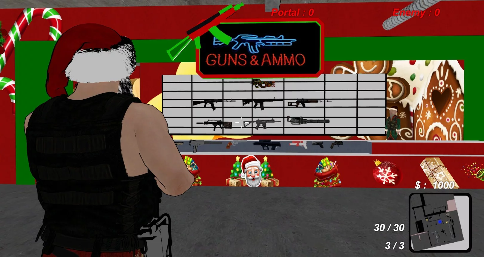 Изображение игры: Santa Slays Nazis
