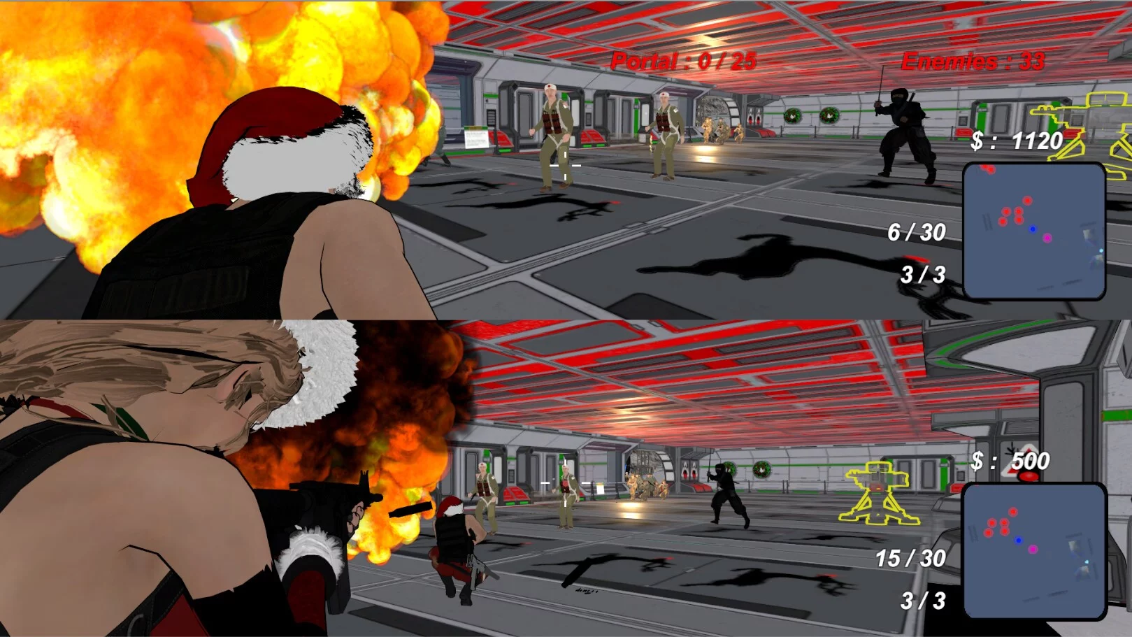Изображение игры: Santa Slays Nazis