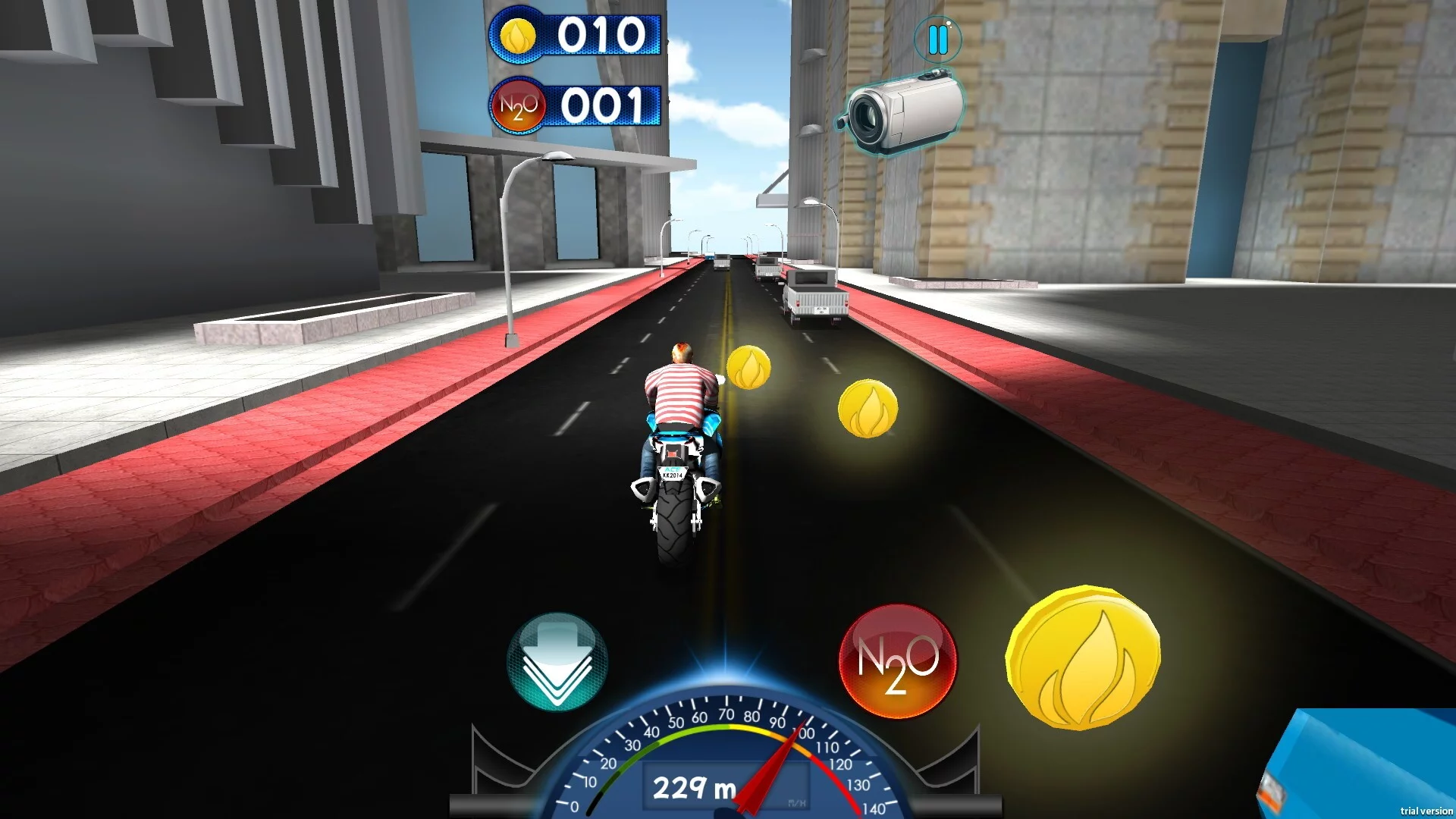 Изображение игры: Moto Roller