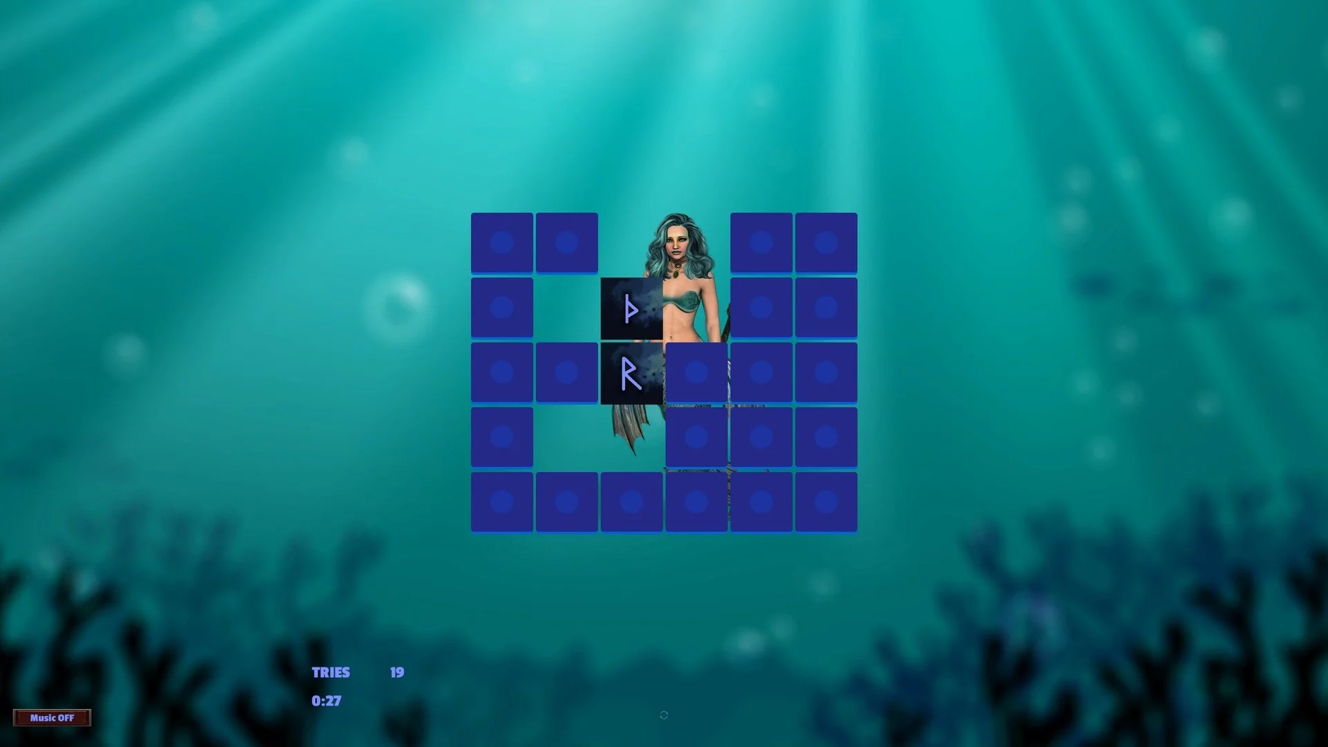 Изображение игры: Memory Puzzle - Mystery Mermaids