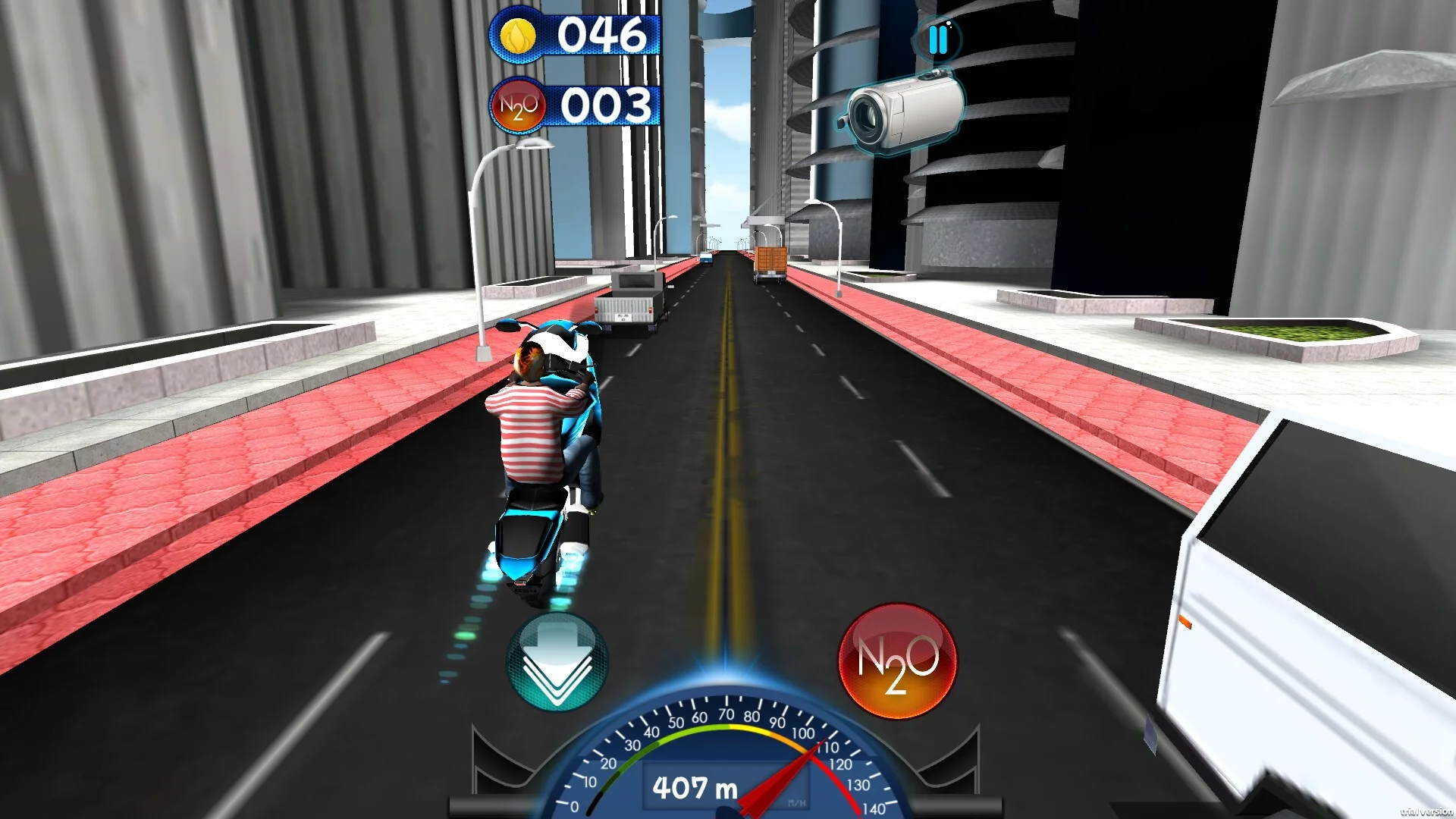 Изображение игры: Moto Roller