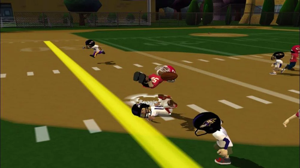 Изображение игры: Backyard Football '10