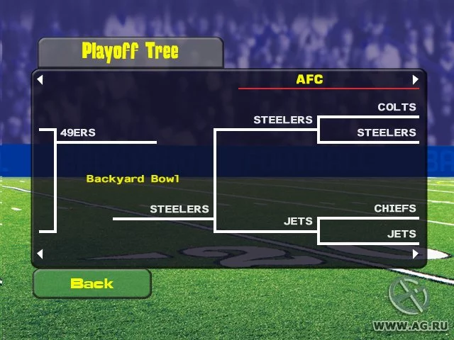 Изображение игры: Backyard Football 2008