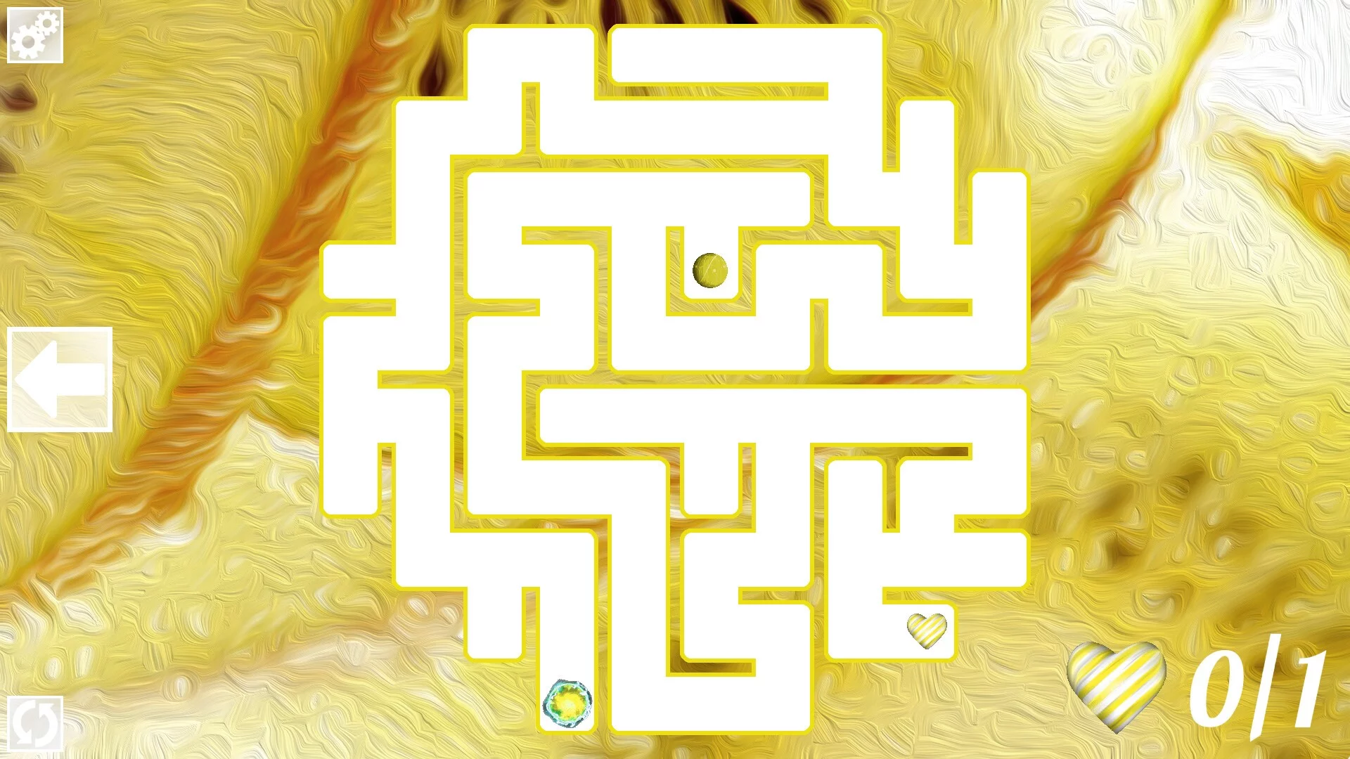 Изображение игры: Maze Art: Yellow