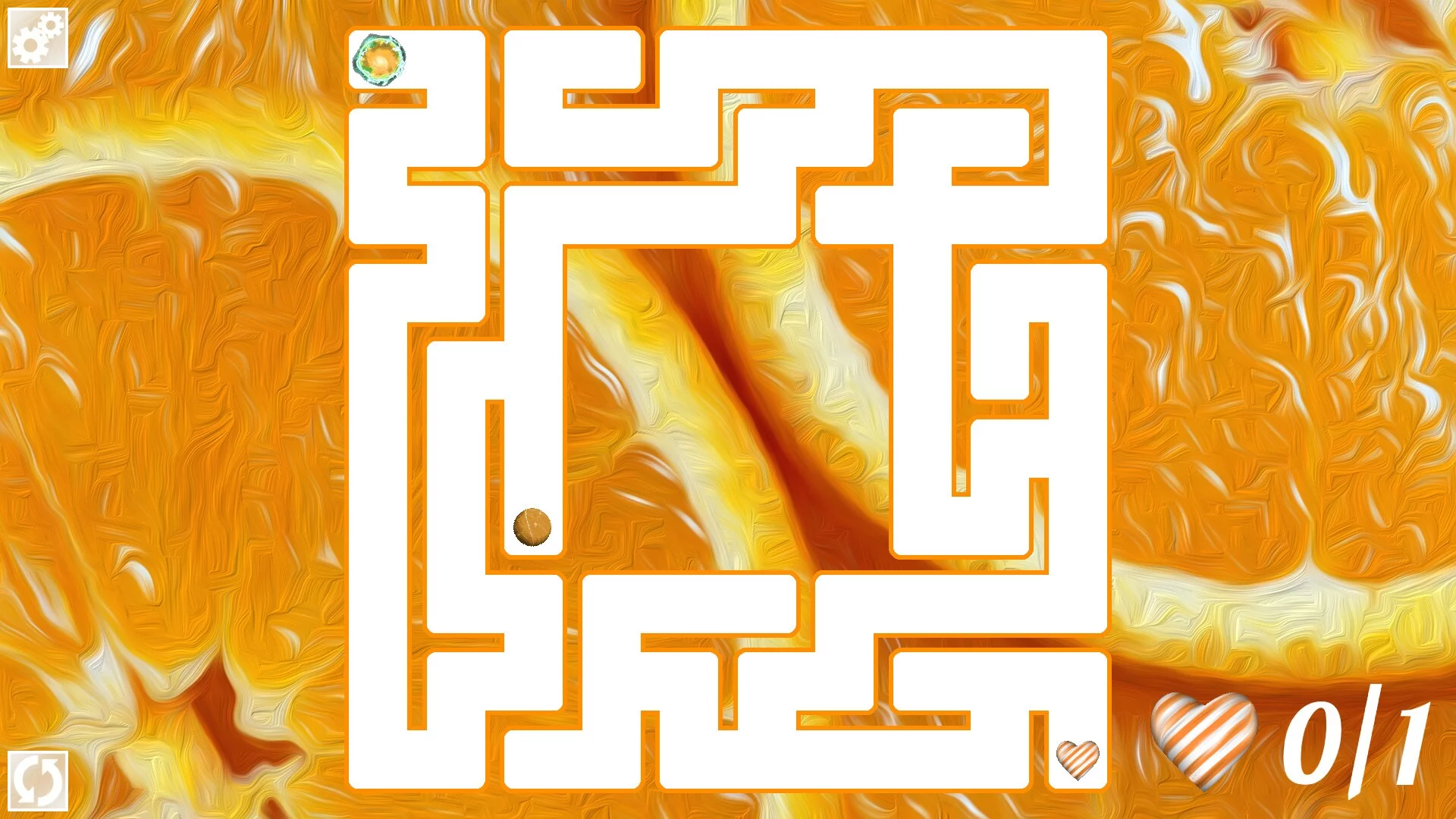 Изображение игры: Maze Art: Orange