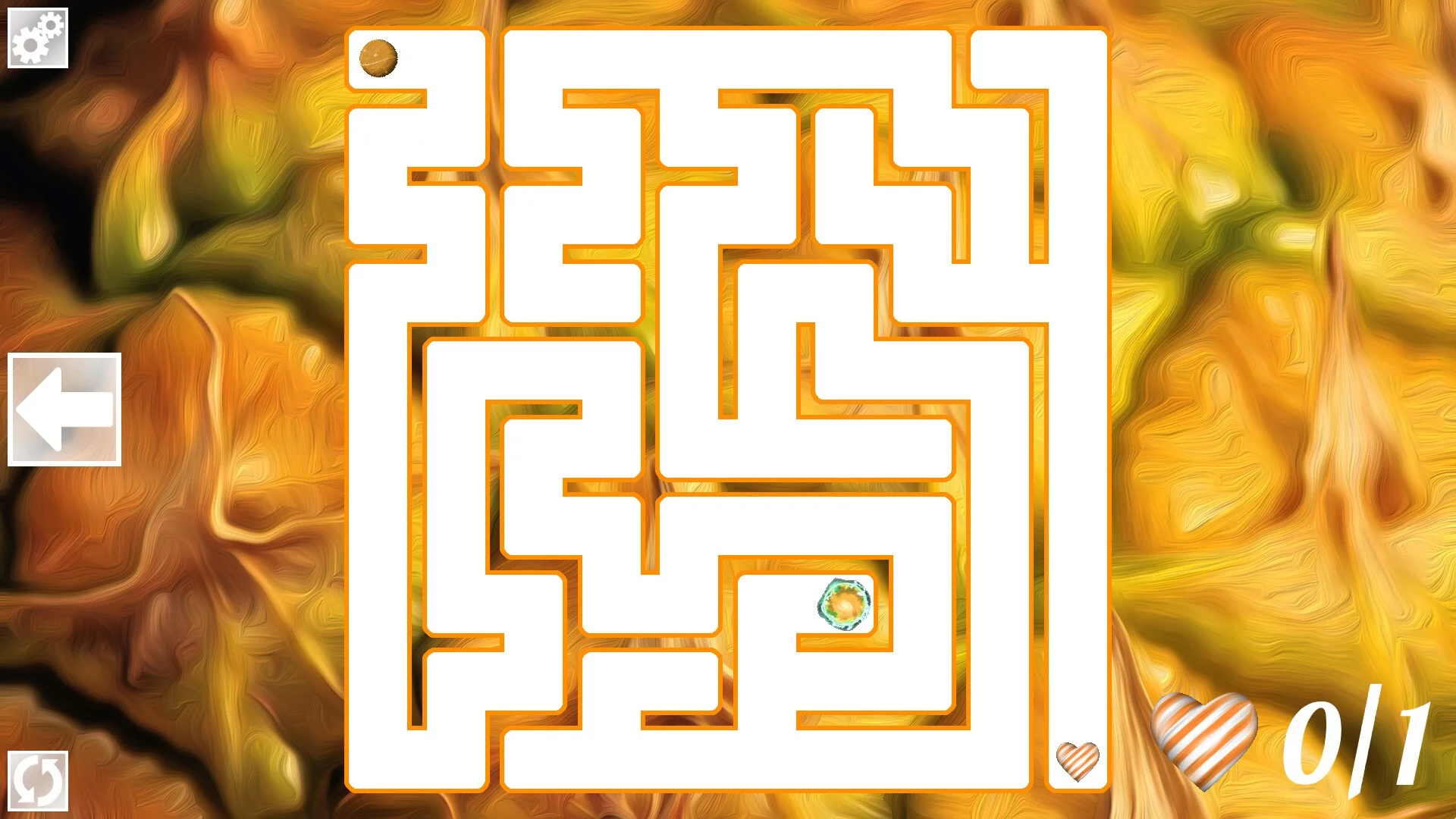 Изображение игры: Maze Art: Orange