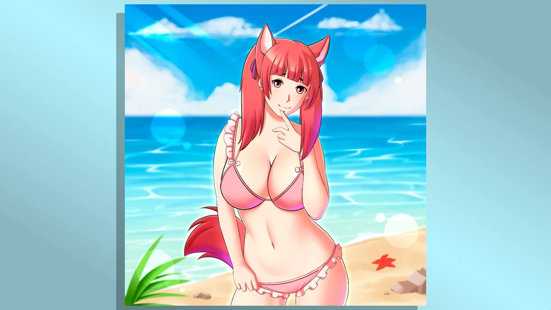 Изображение игры: Hentai Neko Mosaic!